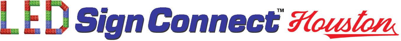 LED Sign Connect Houston original logo